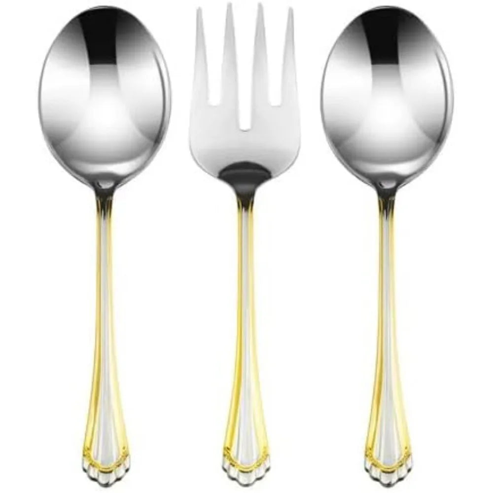 75-Pc Luxury Flatware, w/Storage Case 24K
